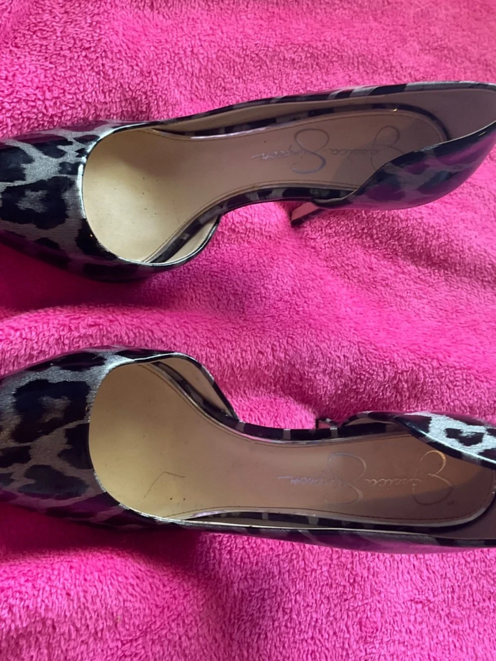 Leopard heels 10